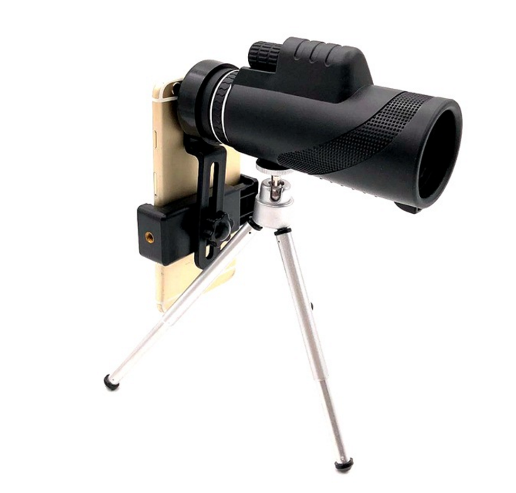 Telescopio de Alta Definición con Soporte Universal para Móvil