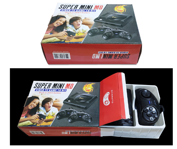 Consola Retro Mini Sega HD | 208 Juegos Clásicos | 2 Jugadores