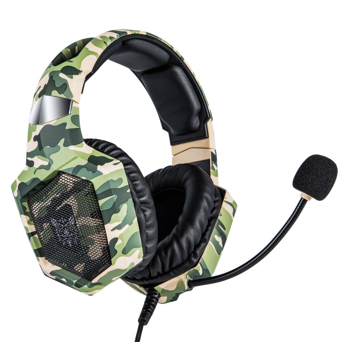 Auriculares Gaming ONIKUMA K8 Camuflaje (Con Cable)