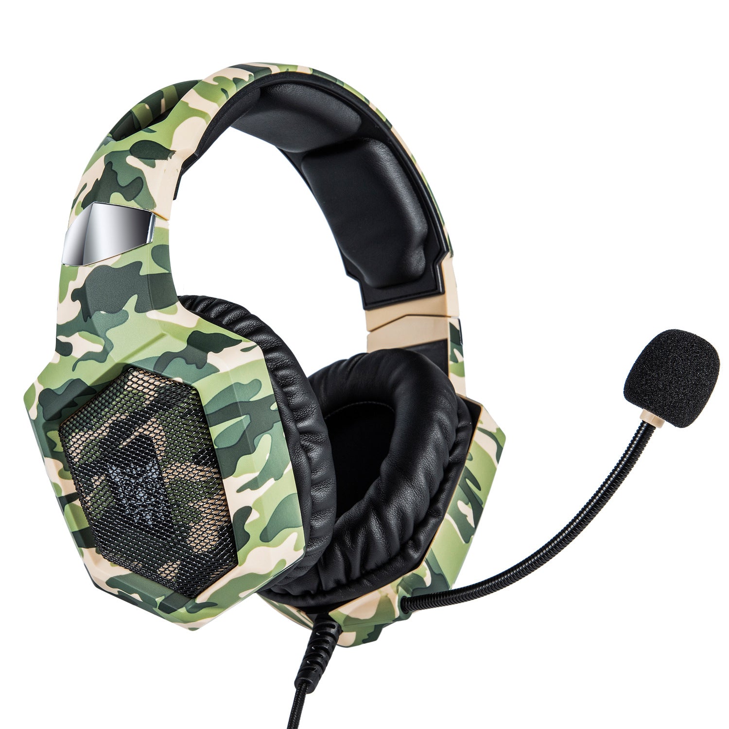 Auriculares Gaming ONIKUMA K8 Camuflaje (Con Cable)