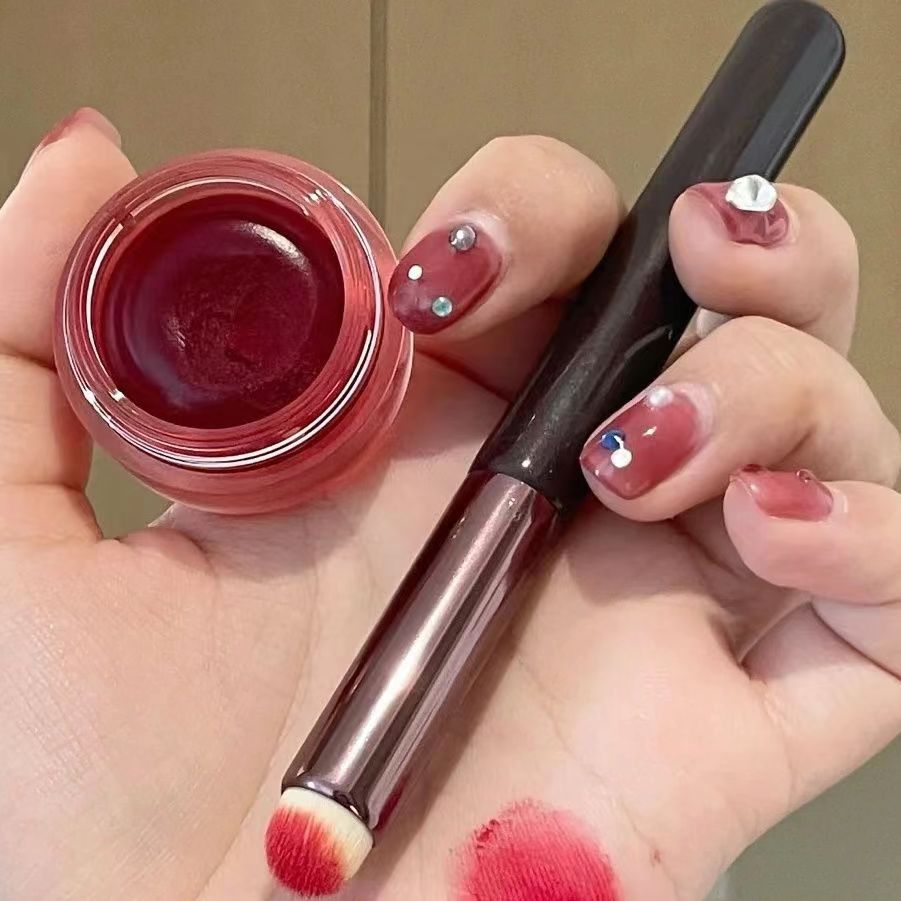 Mini Round Head Lip Brush - Multi-Functional Makeup Tool