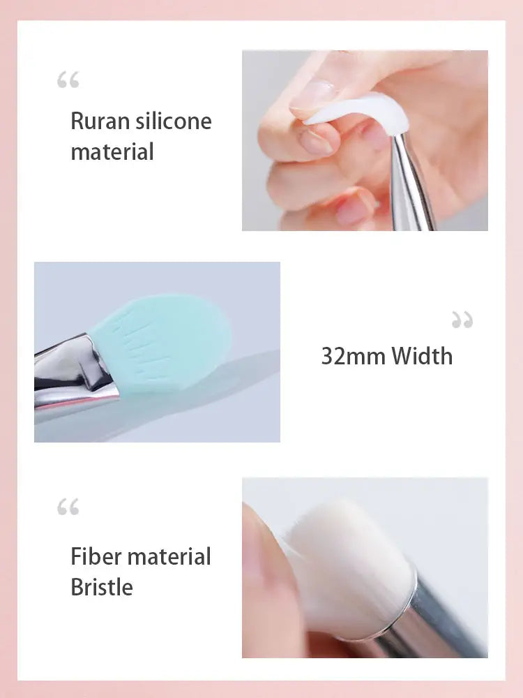 Multifunctional Double-headed Silicone Mask Brush Tool