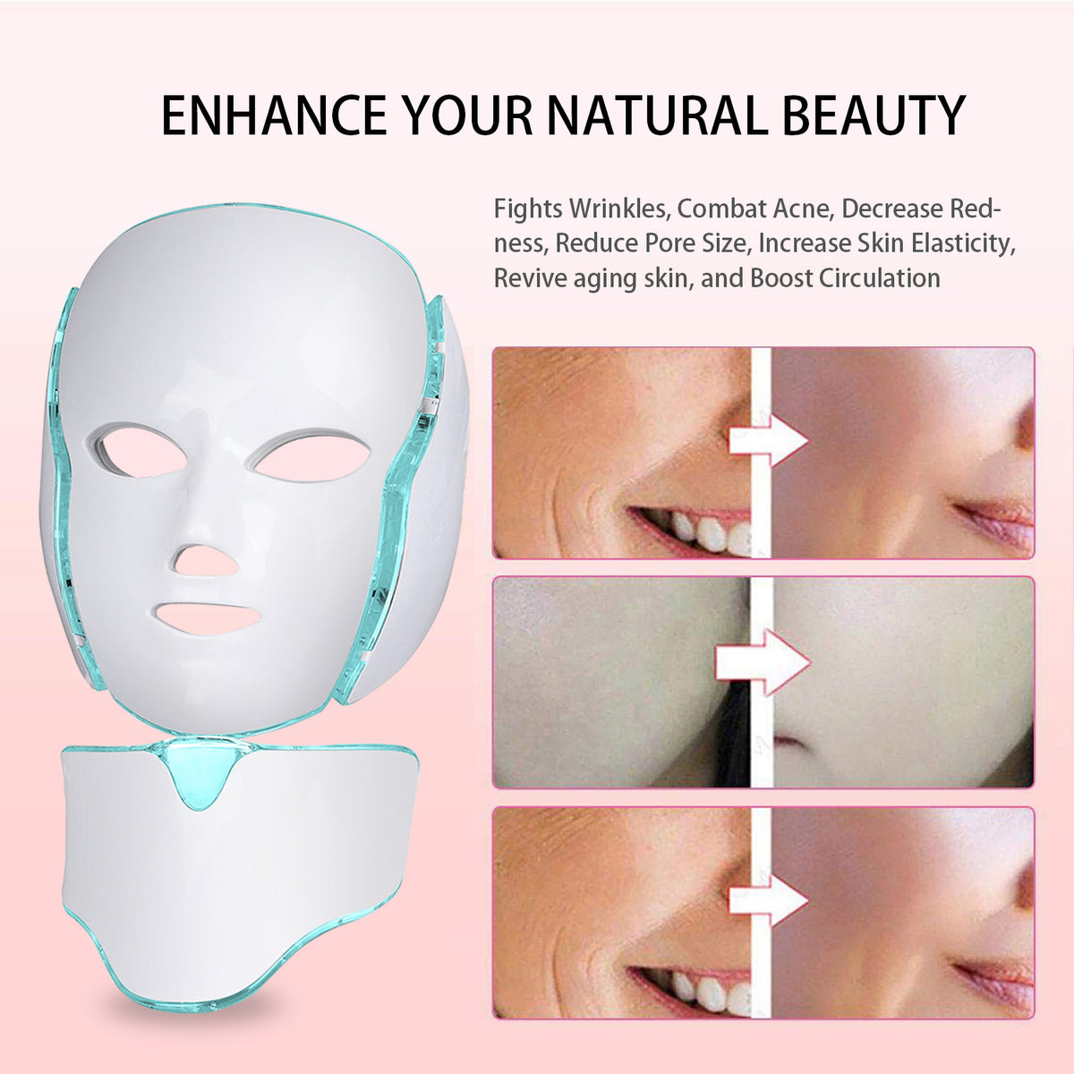 Facial Mask Machine with Massage and Skincare Features