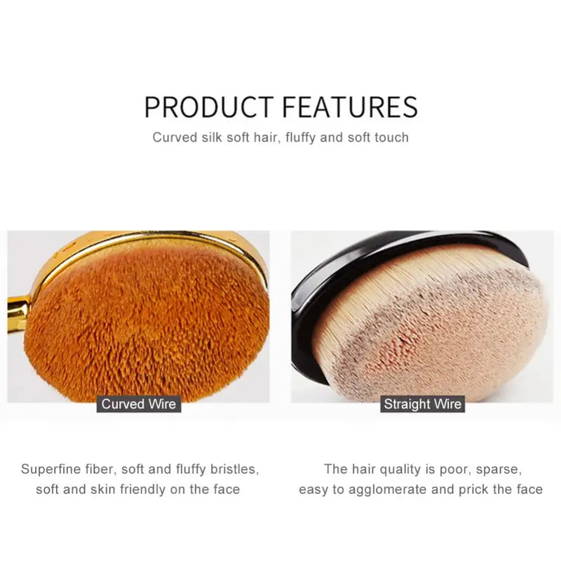 Professional Makeup Foundation Brush - Portable Tool