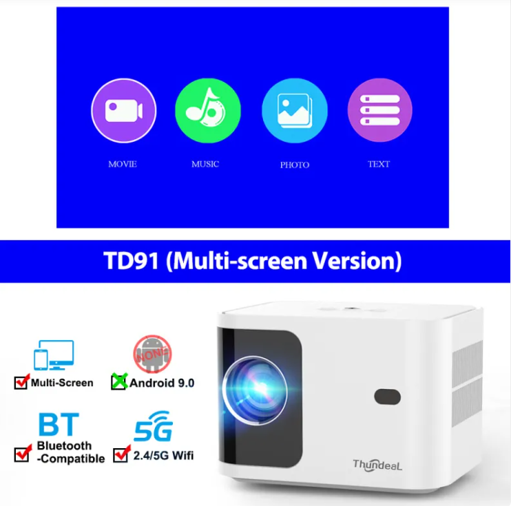 Proyector Smart View HD 720p