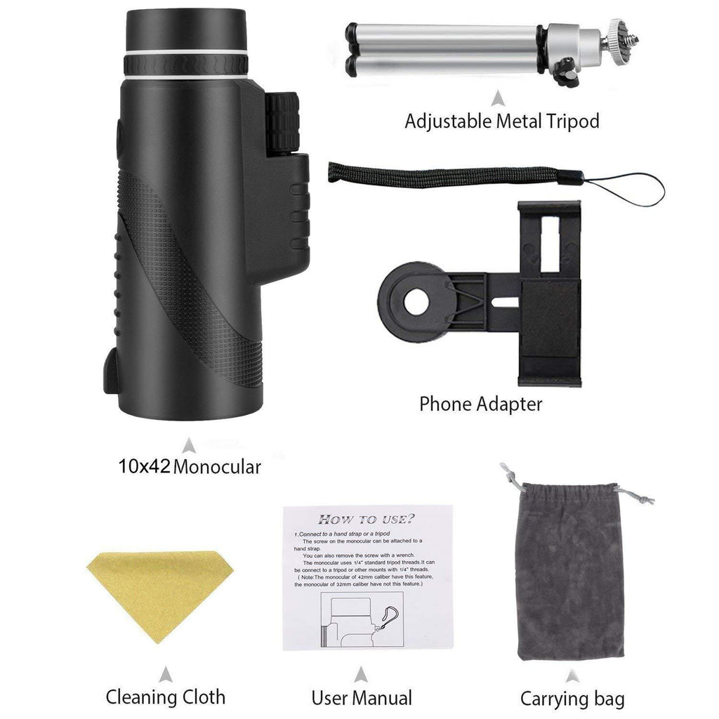 Telescopio de Alta Definición con Soporte Universal para Móvil