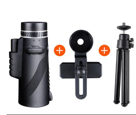 Telescopio de Alta Definición con Soporte Universal para Móvil