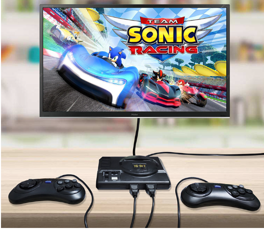 Consola Retro Mini Sega HD | 208 Juegos Clásicos | 2 Jugadores