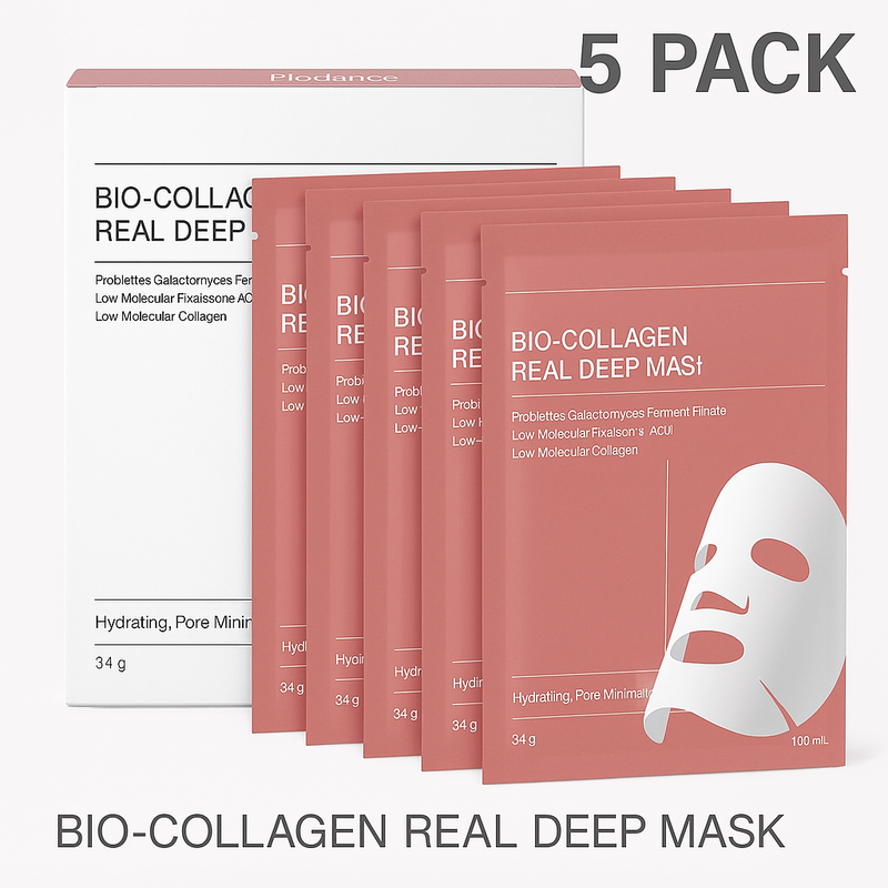 Paquete combinado de 5 unidades de mascarilla de colágeno